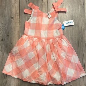 Carter’s Toddler Girl Check Dress, Size 3T
